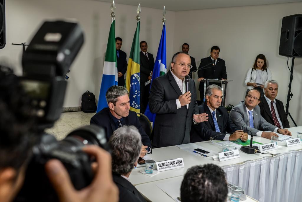 Sistema integrado de inteligÃªncia Ã© lanÃ§ado por governos de MT, MS e PR