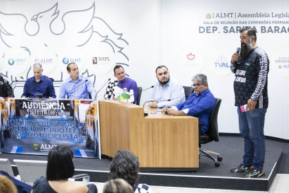 AL debate melhorias de trabalho a motociclistas de Mato Grosso