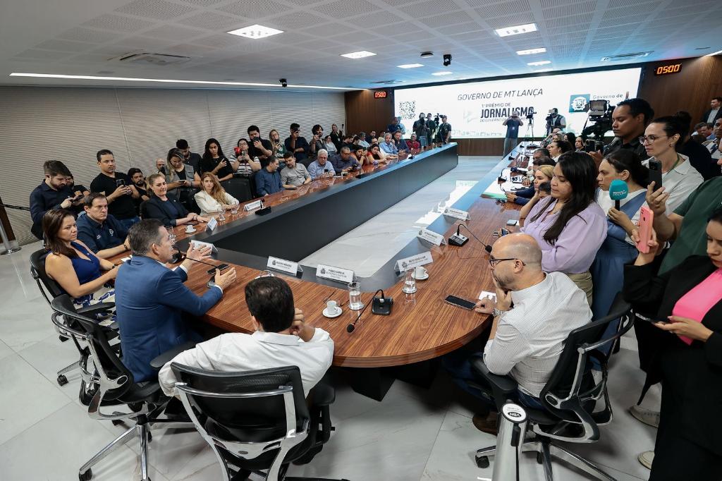 Governo de MT lança Prêmio Anual de Jornalismo; R$ 750 mil para vencedores