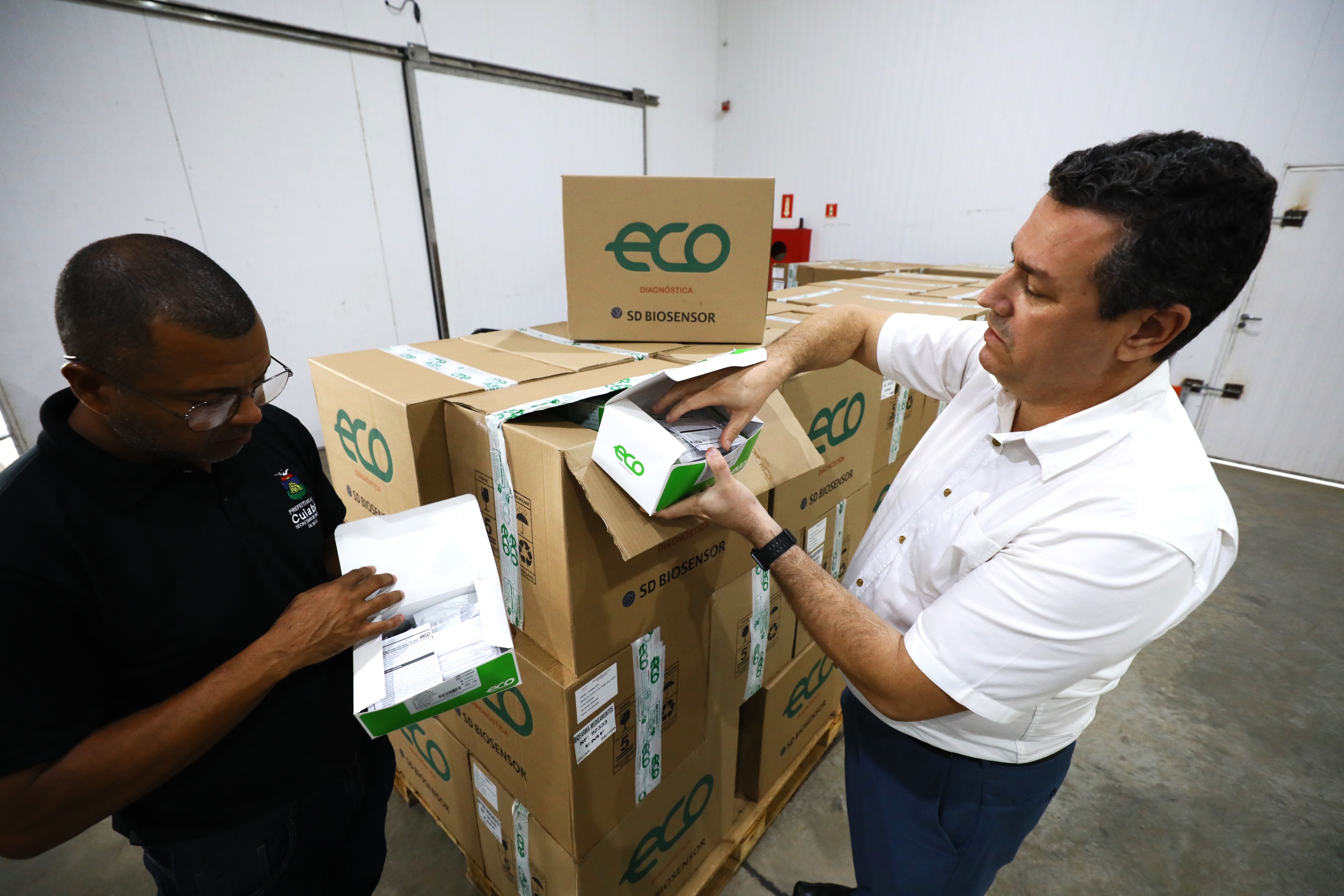 Saúde de Cuiabá recebe 50 mil testes rápidos de covid-19
