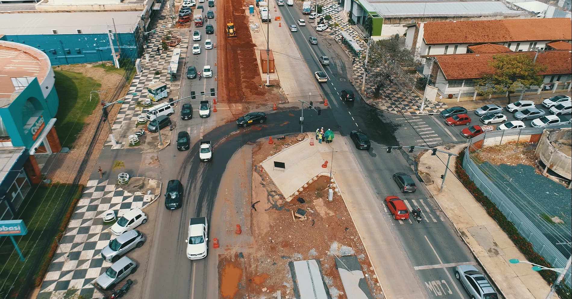 Sinfra suspende trechos das obras do BRT no período de Natal