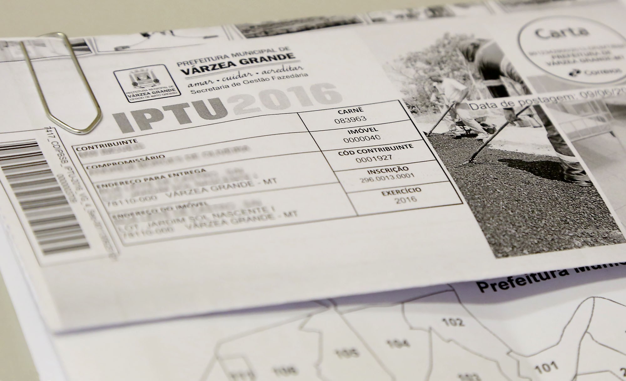 VG lembra vias para aderir Refis 2025 com descontos de até 20% no IPTU