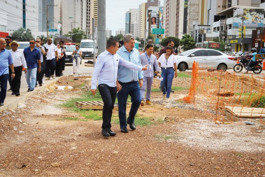 Presidente do TCE confirma avanço das obras do BRT