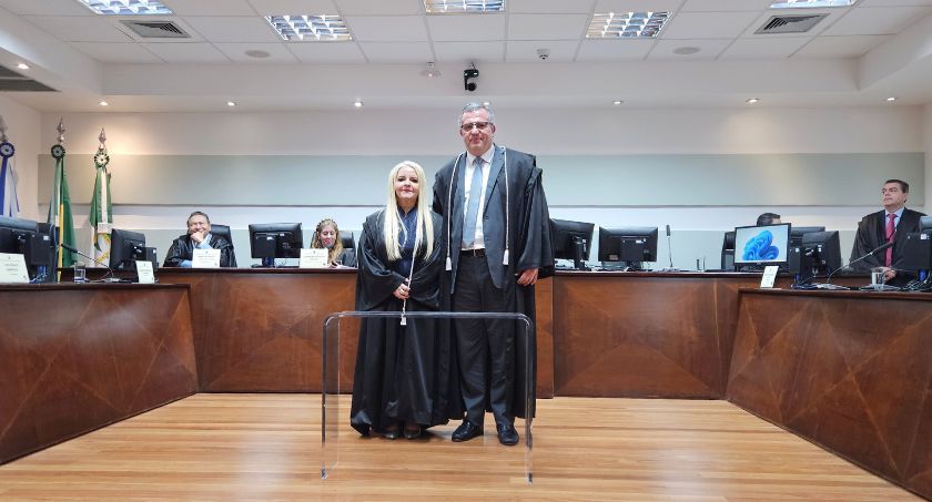 Desembargadores Serly Alves e Marcos Machado assumem comando do TRE