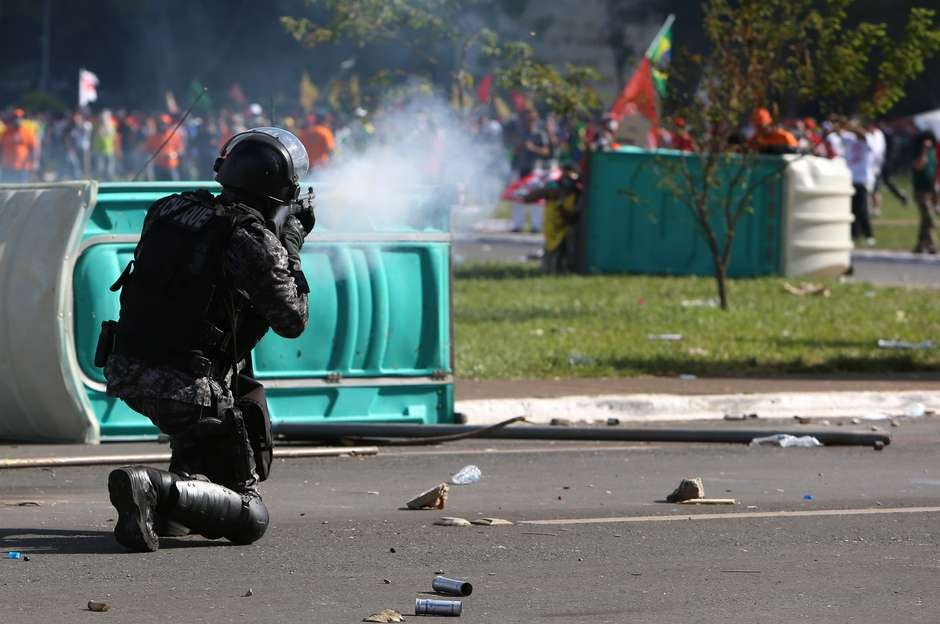 SeguranÃ§a deve ser reforÃ§ada hoje na Ã¡rea central de BrasÃ­lia