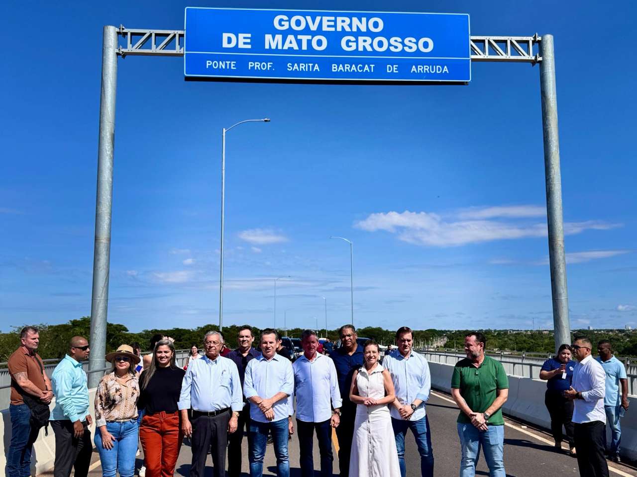 Ponte Sarita Baracat: Flávia diz que obra é fundamental à mobilidade urbana