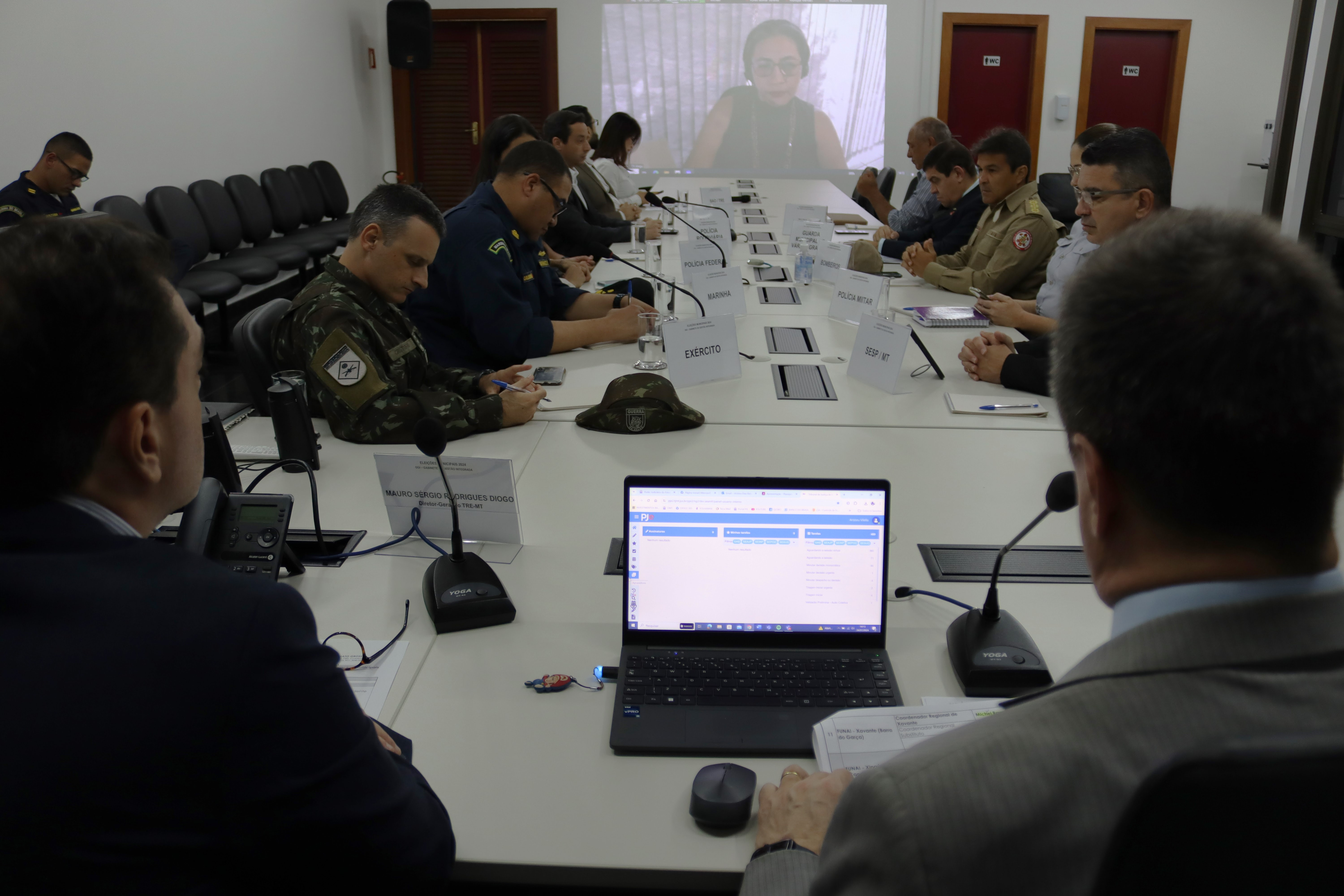 Justiça Eleitoral anuncia segurança reforçada com 500 profissionais