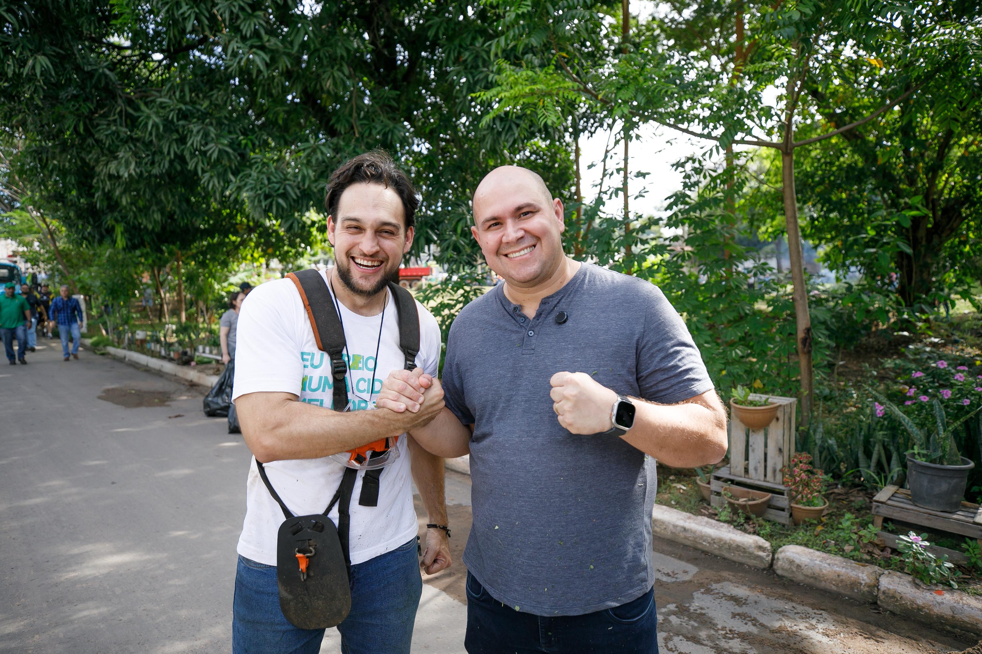 FELIPE WELLATON NO COMANDO DA LIMPURB