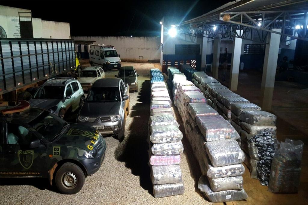 Policiais do Gefron apreendem carga avaliada em mais de R$ 1,5 milhÃ£o