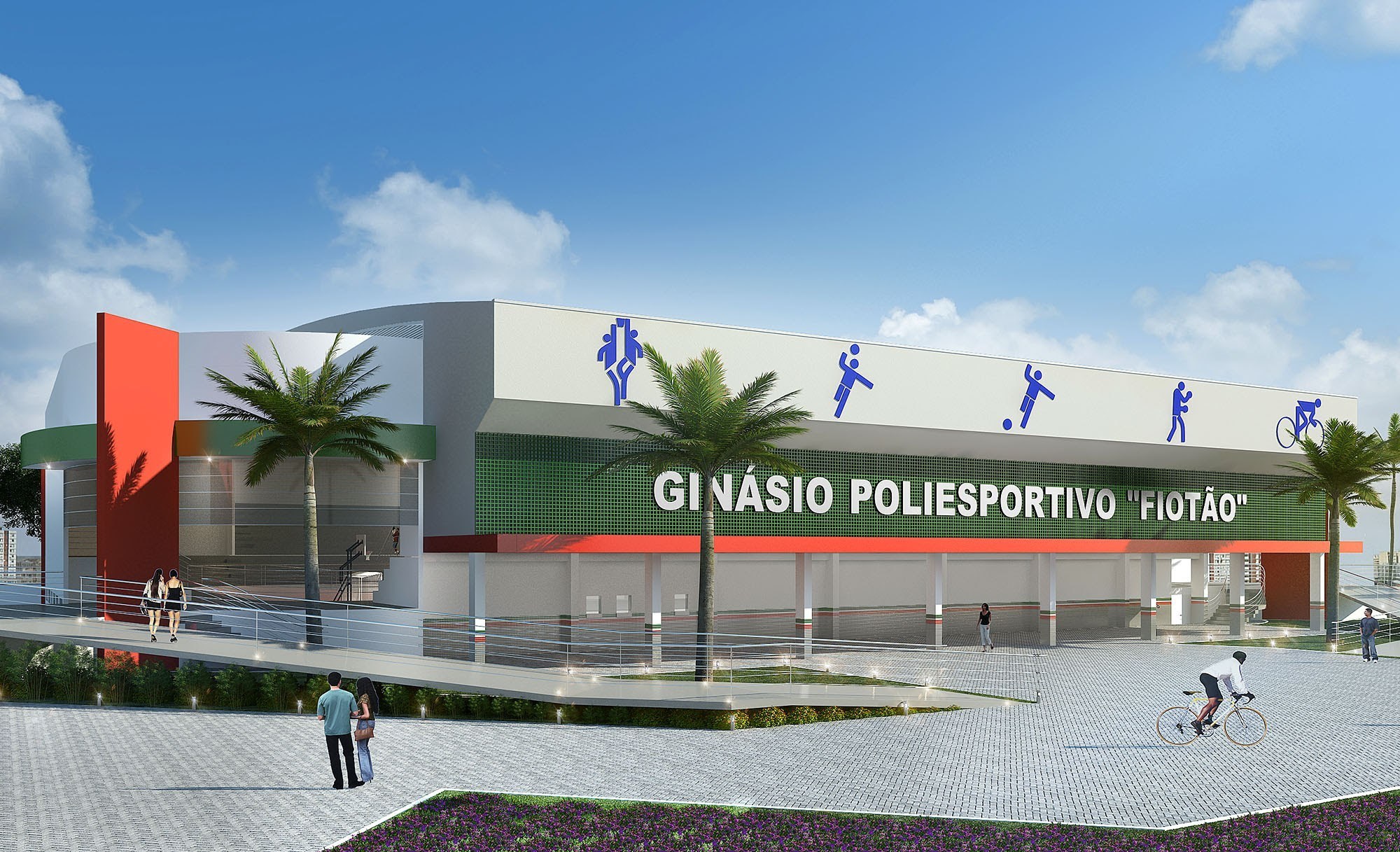 Prefeitura de VG emite ordem de serviÃ§o para reforma do GinÃ¡sio FiotÃ£o