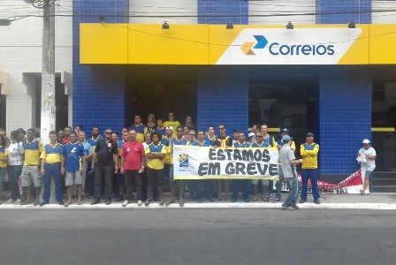 Correios garantem que greve de trabalhadores nÃ£o afeta atendimento