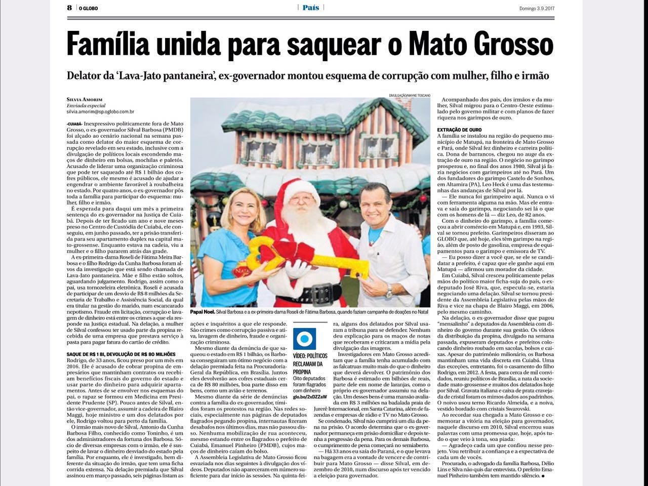 'FAMÃLIA UNIDA PARA SAQUEAR'