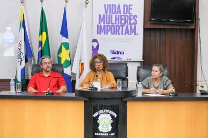AL: Cáceres fecha ciclo de audiências sobre feminicídio