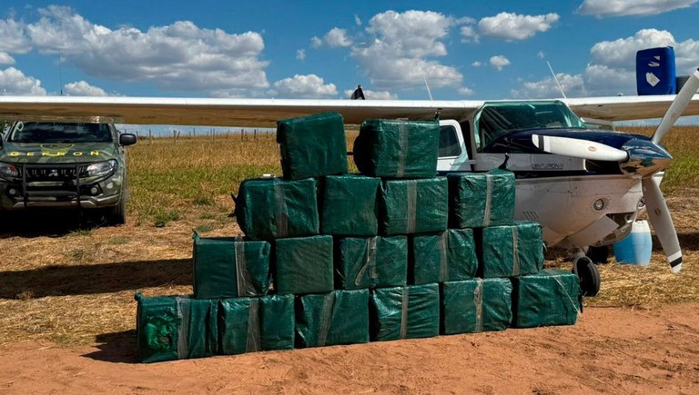 PF: Operação integrada apreende uma tonelada de cocaína 