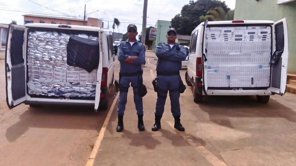 PolÃ­cia apreende carga avaliada em R$ 1,3 milhÃ£o e prende dois homens