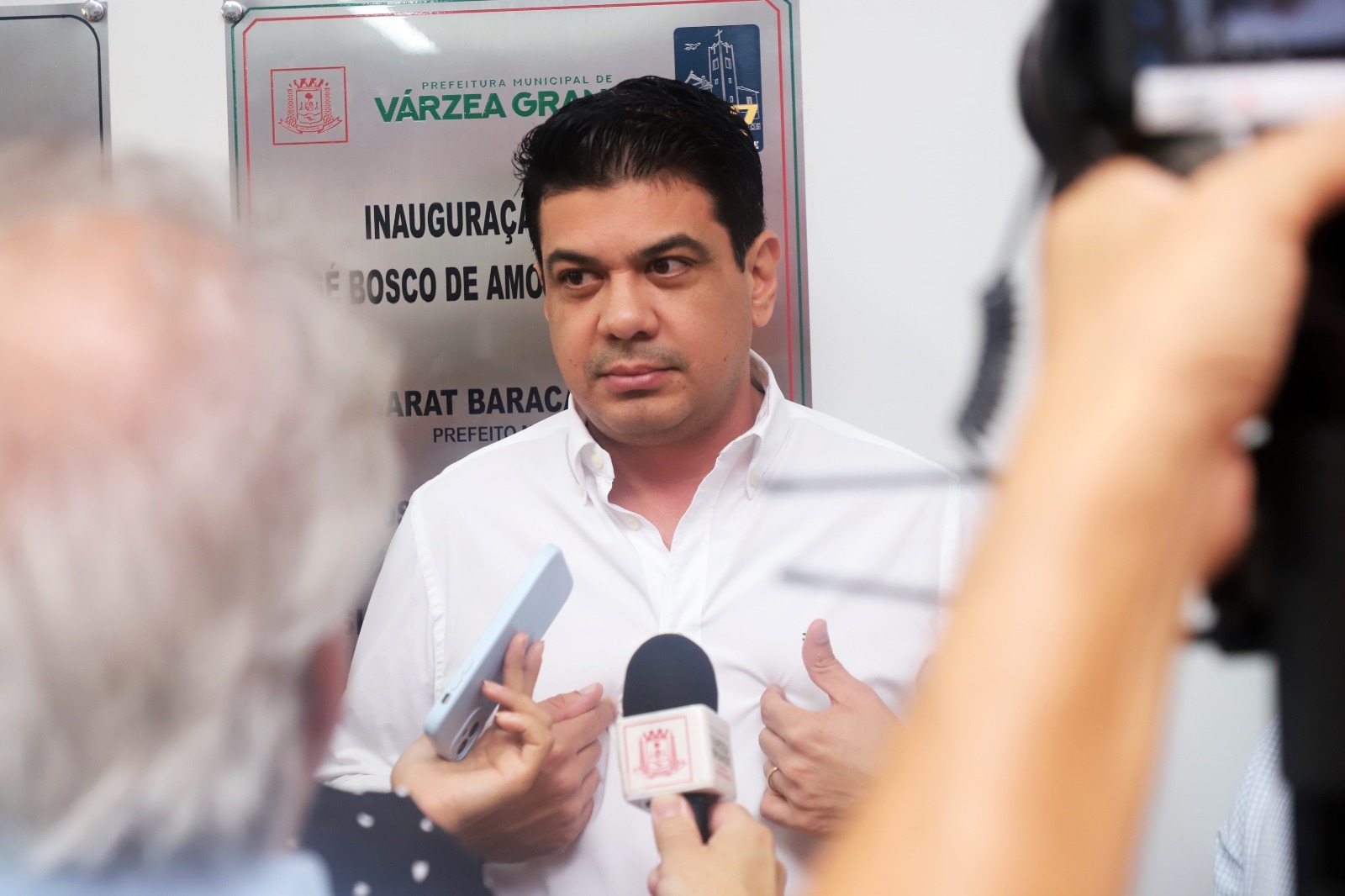 Prefeito de VG inaugura novo CMEI e confirma aulas em julho com monitoramento on-line