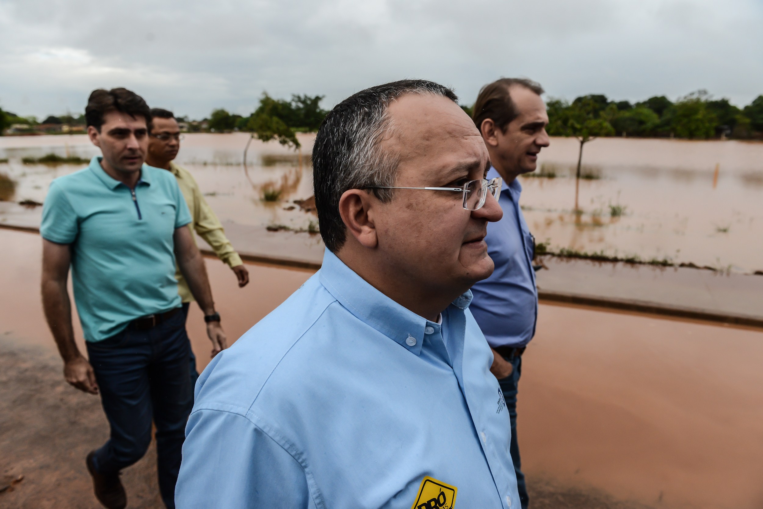 Governador visita Campo Novo do Parecis apÃ³s estragos feitos pela chuva