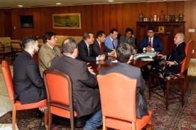 Em reuniÃ£o com Temer, prefeito pede apoio para execuÃ§Ã£o de obras dos 300 anos