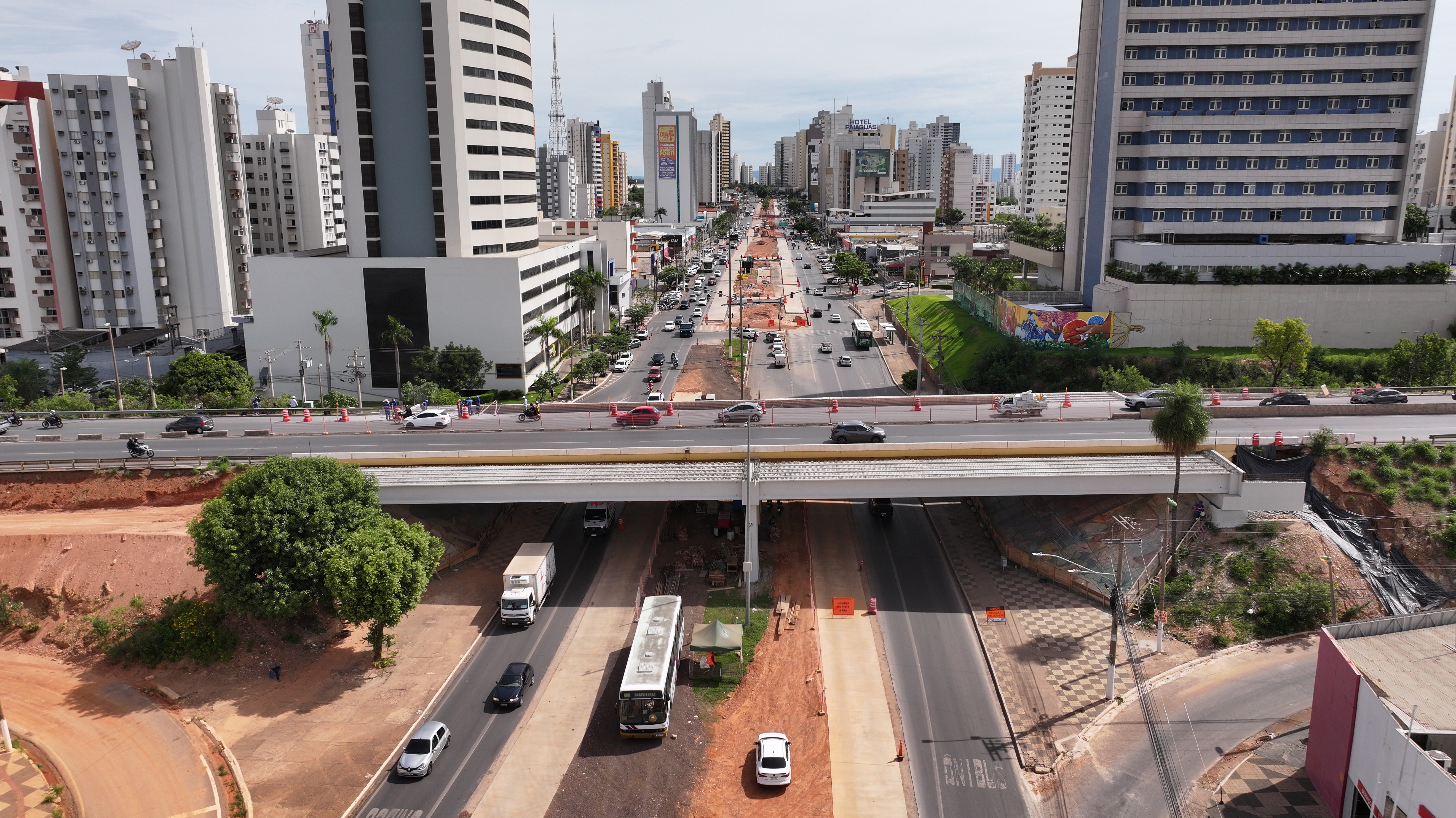 Secretaria lembra liberação do trânsito no viaduto da Avenida do CPA